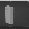 Blender-モデリング-ビルを作る