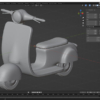 Blender-モデリング2-バイクを作る2